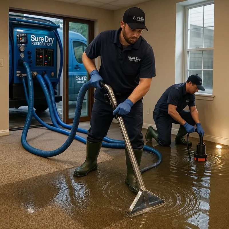 Water Extraction and Removal process in Glenside, PA